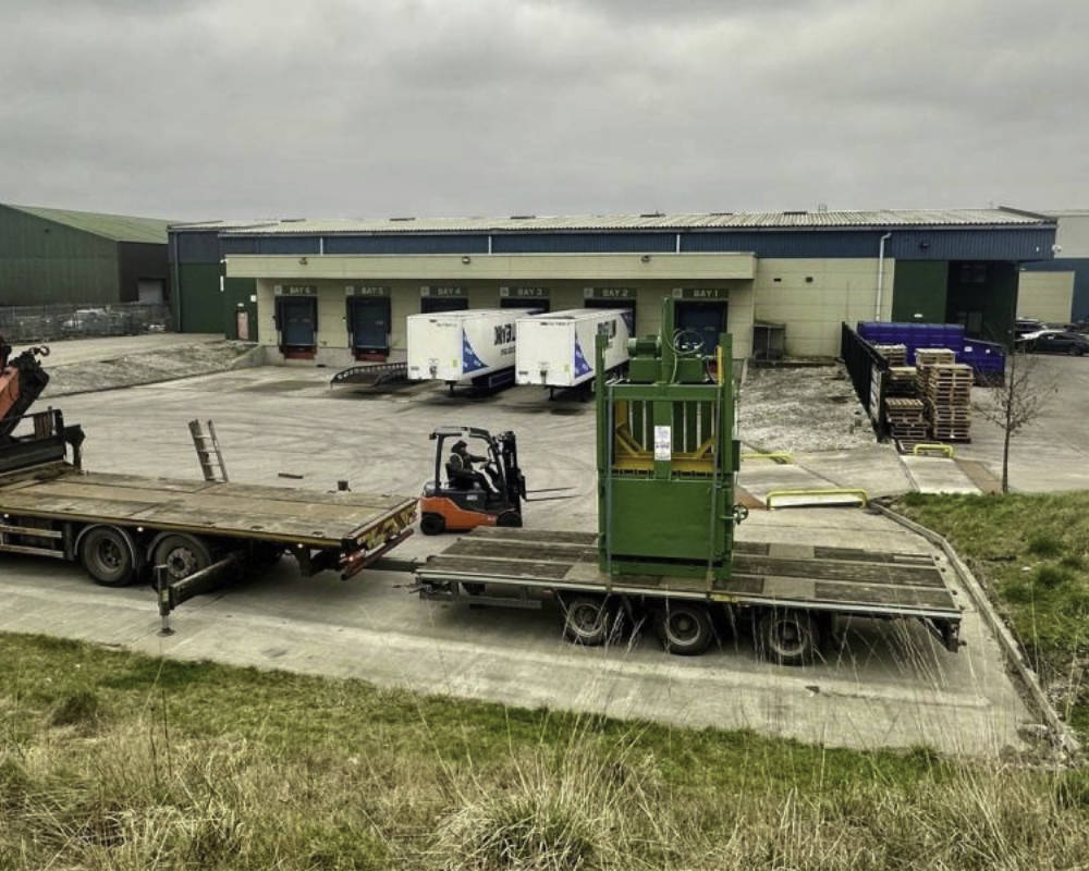 cardboard-baler