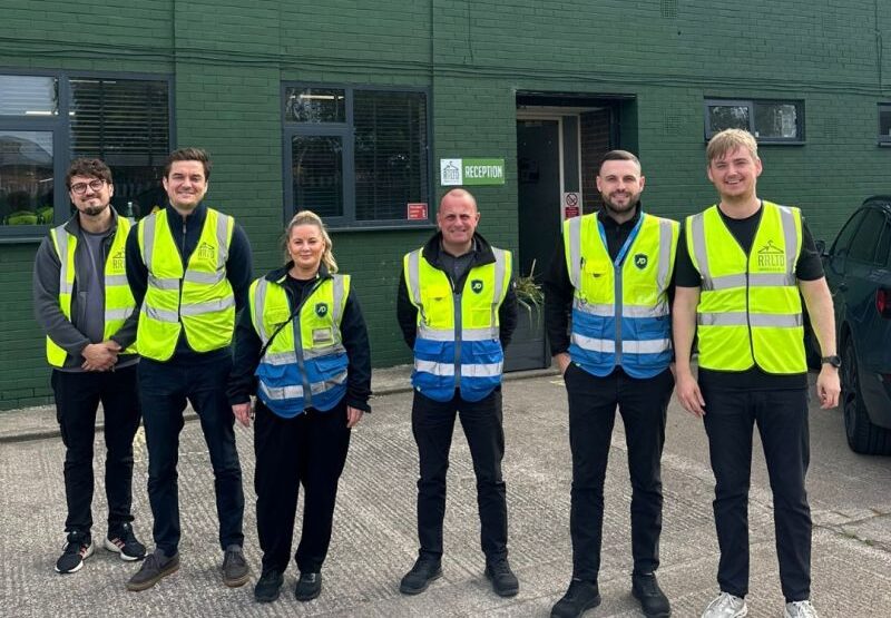 JD SPORTS TEAM VISIT ROBERTS RECYCLING