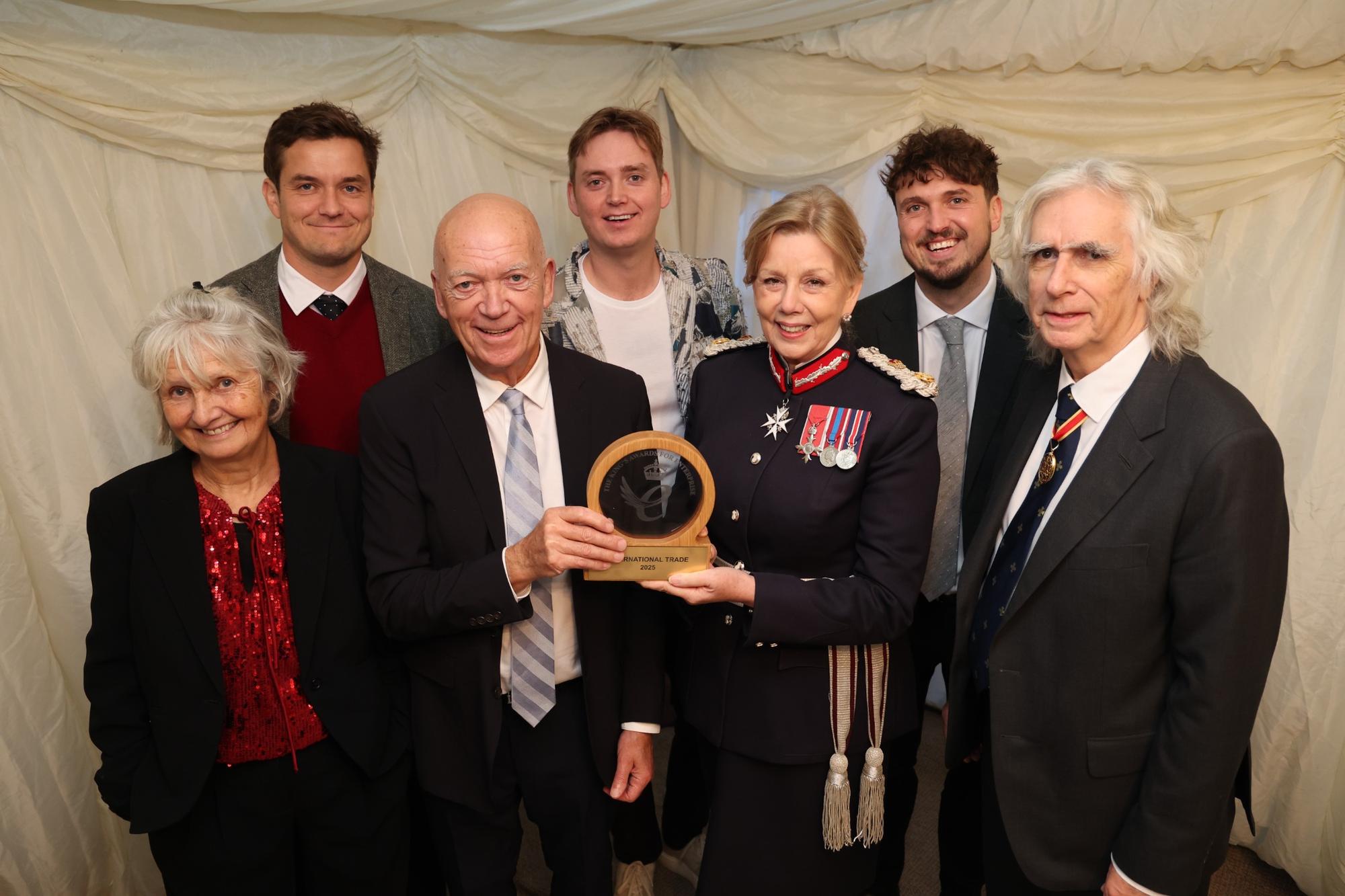 Roberts Recycling celebrate Third King's Award for Enterprise