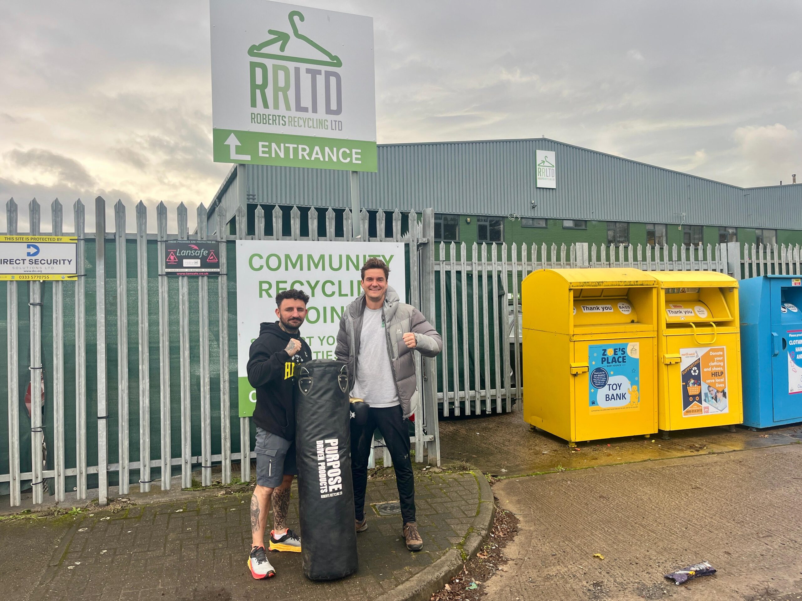 Halton ABC visit Roberts Recycling hq