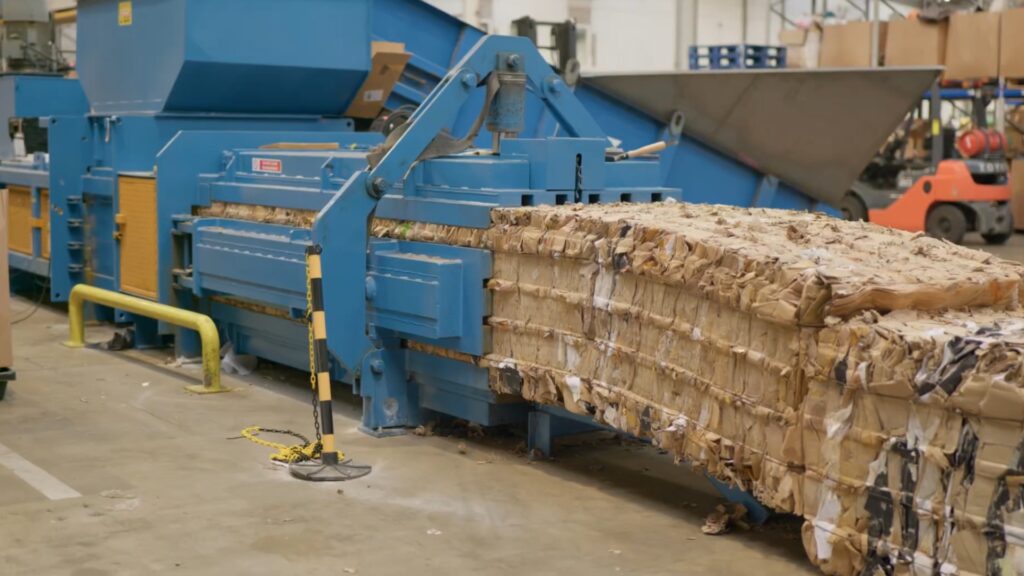 cardboard baler