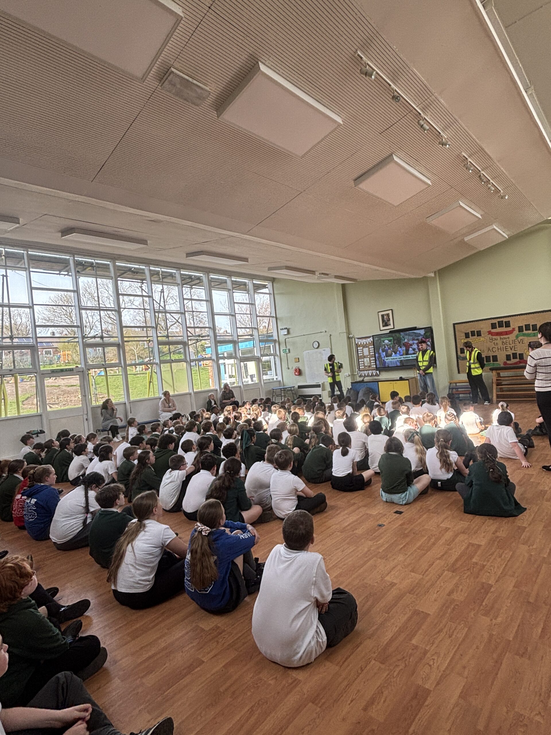 Rivington Primary Students Lead Textile Recycling Push