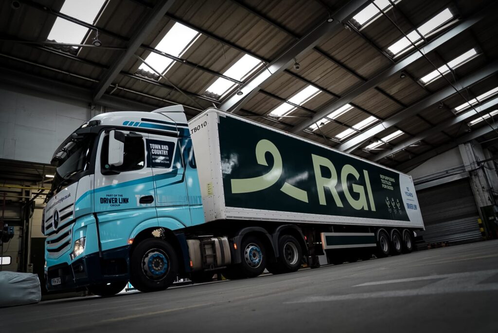 New RGI Trailers Strengthen UK's Textile Collection Network